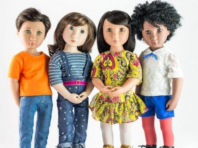 Dolls of Colour month - the importance of diversity: dolls and children