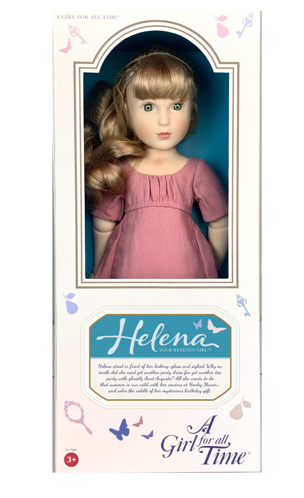 A Girl for All Time: Helena, Your Regency Girl - 16 inch British historical doll