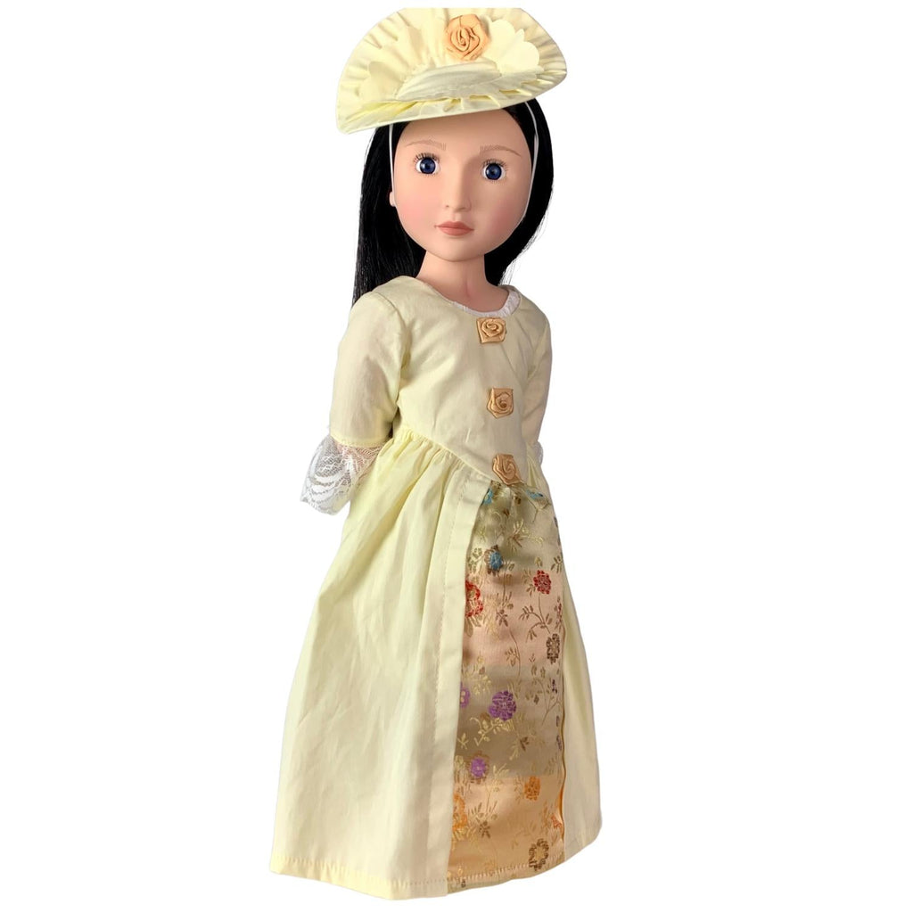 A Girl for All Time: Lydia, Your Georgian Girl - 16 inch historical British girl doll