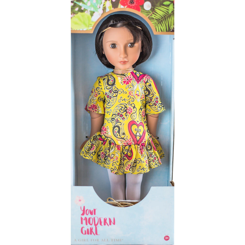A Girl for All Time: Nisha, Your Modern Girl 16 inch British girl doll